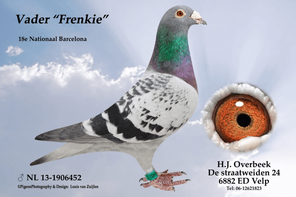Vader Frenkie 18e nat. Barcelona H.J. Overbeek
